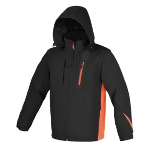 KURTKA SOFTSHELL Z KAPT.GRAFIT 7659N/XL