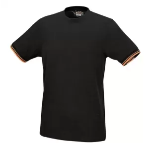 T-SHIRT BAWEŁNA CZARNY 7549NE XL
