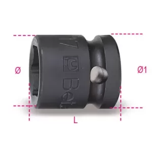 Nasadka udarowa 1/2 krótka 22mm