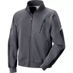 BLUZA T/C LIENZ SZARO-CZARNA L