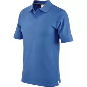 Koszulka polo eco 100% bawełny niebieska rozmiar S