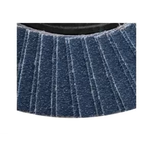 Ściernica listkowa talerzowa płaska cyrkonowa z60 talerz fibrowy 125x22mm listki podwójne abrabeta abrabeta silver