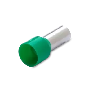 500x Końcówka tulejkowa izolowana 0.34/6 0.34mm zielona