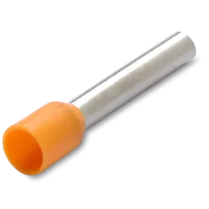 KOŃCÓWKA TULEJKOWA IZOLOWANA, 0.5/6, 0.5MM2, POMARAŃCZOWA, OPAKOWANIE 500 SZTUK MODEL BM005012