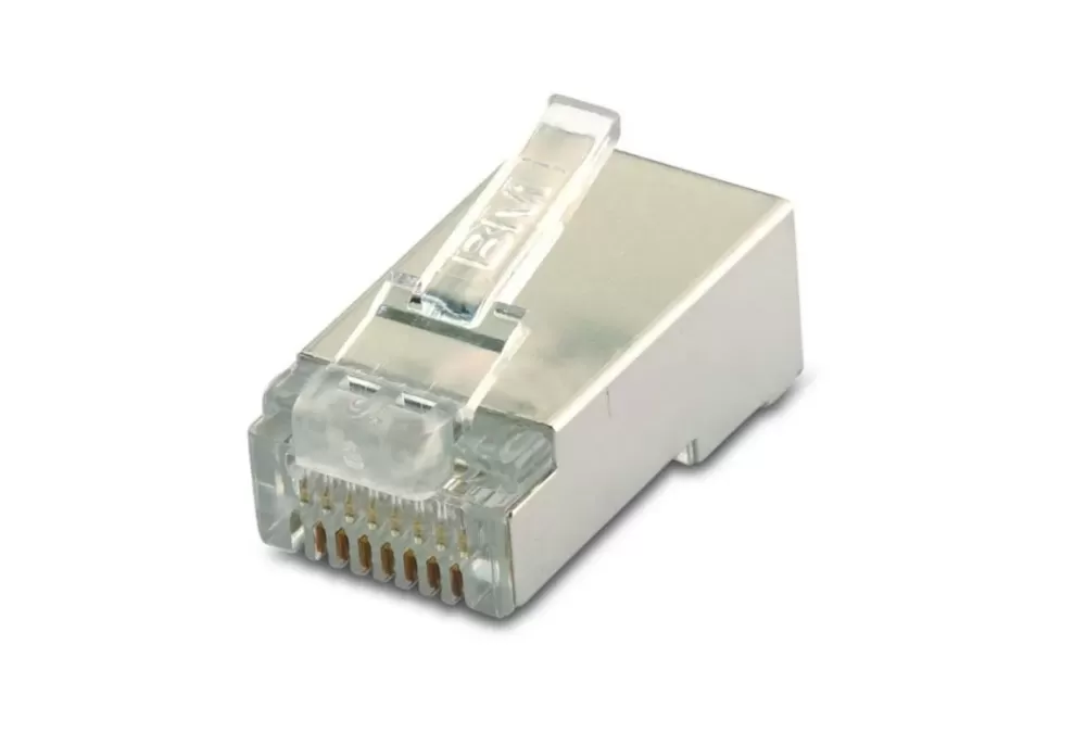 100x Wtyczka ekranowana rj45 8P-8C