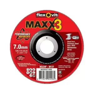 Tarcza inox 150x7x22.23 NQ24P t27 fmx3