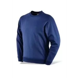 Bluza felpa z okrągłym dekoltem 50% bawełny 50% poliestru gramatura 280 g/m2 kolor granatowy rozmiar xl