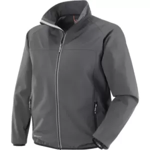 Kurtka softshell venice 100% poliester gramatura 230 g/m2 kolor szary antracyt rozmiar S