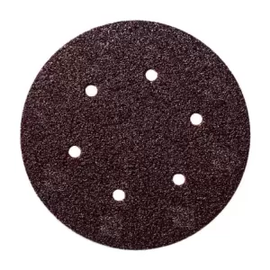 Krążek ścierny korundowy z papieru z rzepem 150mm-6 otworów a220 abrabeta