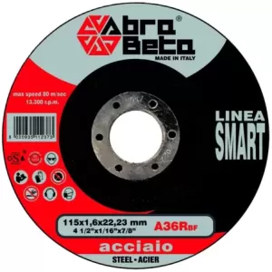Tarcza tnąca do stali węglowych 125x1x22,23mm a36r t41 abrabeta smart