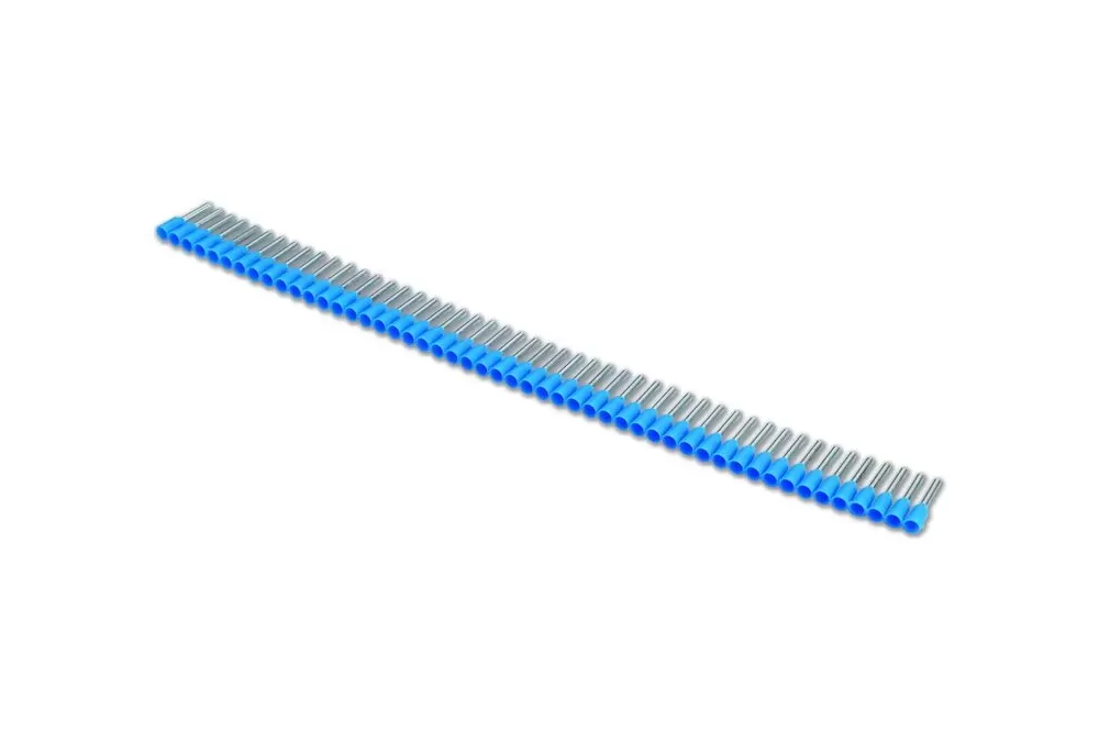 500x Końcówka tulejkowa izolowana w postaci pasków 2,5/8 2,5mm2 ni