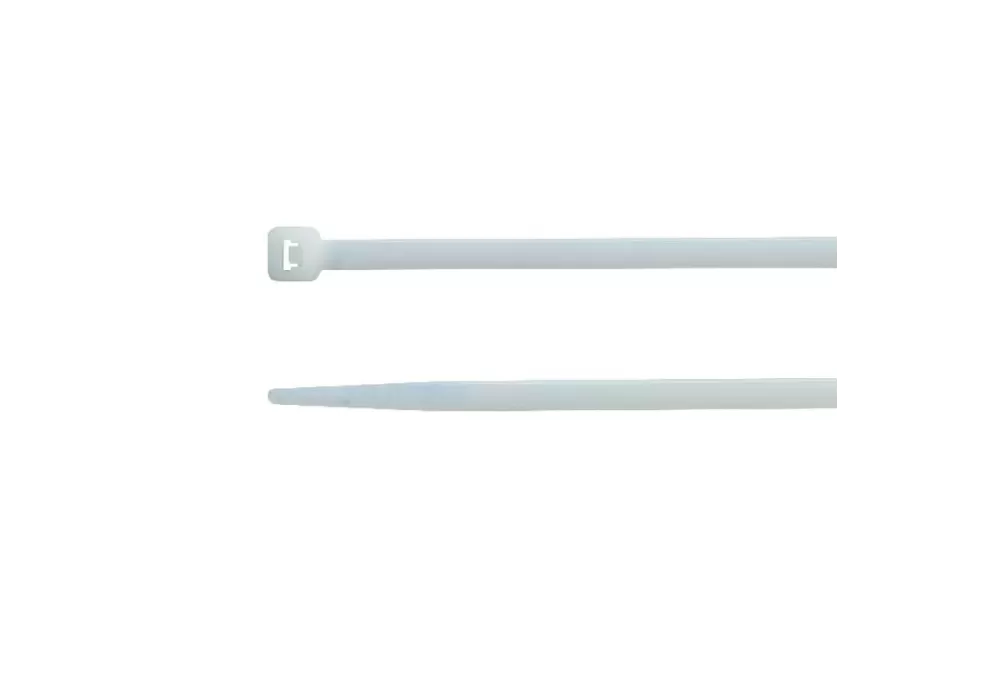 1000x Opaska zaciskowa kablowa poliamidowa kolor naturalny 160x4,6mm