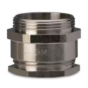 100x Dławik mosiężny niklowany ip54 gwint g 1/4" zakres przewodów śr4-6mm