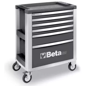 Wózek warsztatowy BETA z 6 szufladami, szary (3900/C39-6/G)