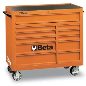 Wózek warsztatowy, narzędziowy BETA 11 szuflad, pomarańcz (3800/C38O)