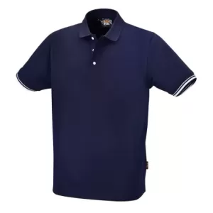Koszulka polo bawełn.granat.7547bl l