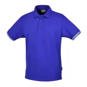 Koszulka polo niebieska S