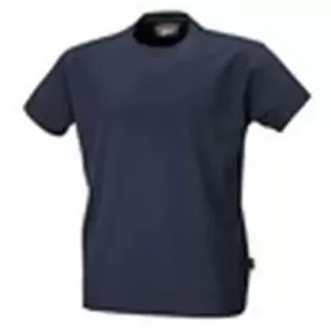 Shirt work 100% bawełny 180 g/m2 krótki rękaw przewiewny kolor granatowy rozmiar xs T