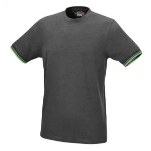 T-shirt bawełna szary 7549g xl