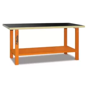 Stół warsztatowy c56b pomarańczowy