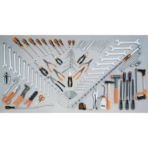 Zestaw 133 narzędzi do użytku w przemyśle