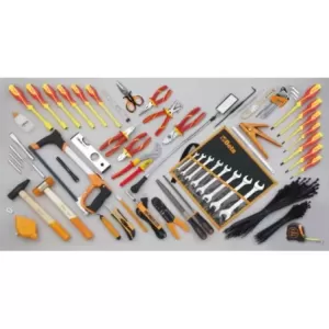 Zestaw 64 narzędzi do użytku w elektrotechnice