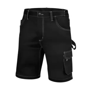 SPODNIE ROB.ELAST.KR.CZARNE 7831SN S