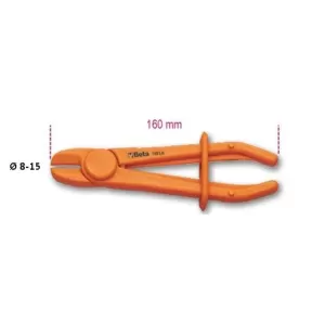 Szczypce do zaciskania przewodów elastycznych 8-15mm